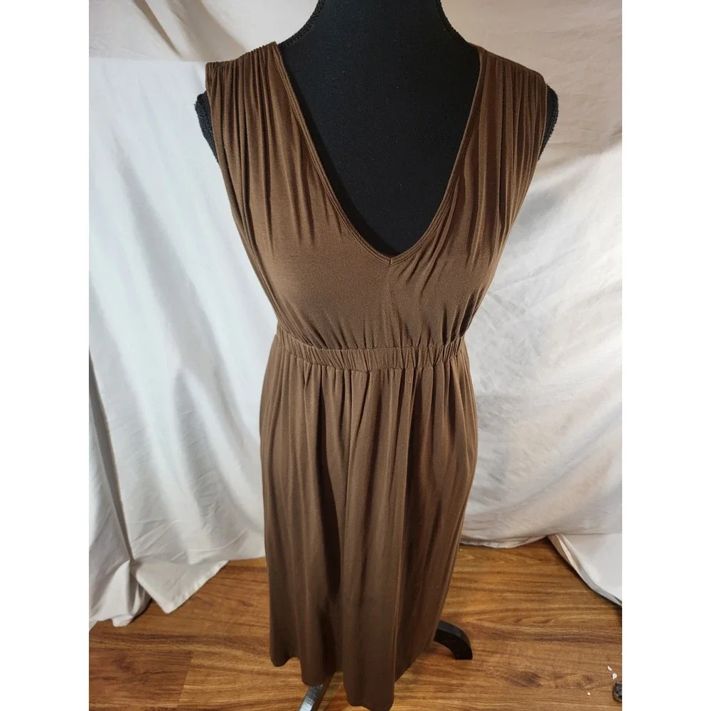 Victorias Secret Bra Tops Brown V Neck Size Small Dress - Picture 1 of 5